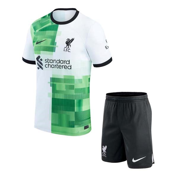 Camiseta Liverpool Replica Segunda Ropa Niño 2023/24